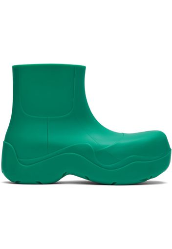 Bottega Veneta Green Puddle Boots