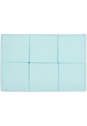 Bottega Veneta Blue Credit Card Holder