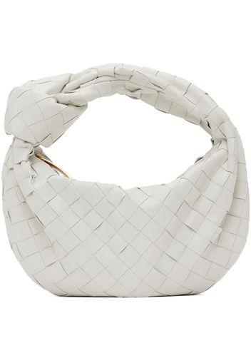 Bottega Veneta White Mini Jodie Bag