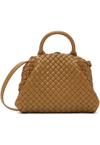 Bottega Veneta Tan Mini Top Handle Bag