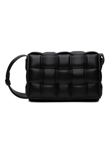 Bottega Veneta Black Padded Cassette Shoulder Bag