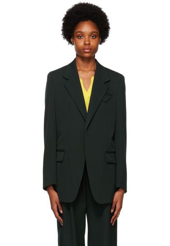 Bottega Veneta Green Belted Blazer