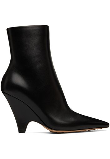 Bottega Veneta Black Point Ankle Boots