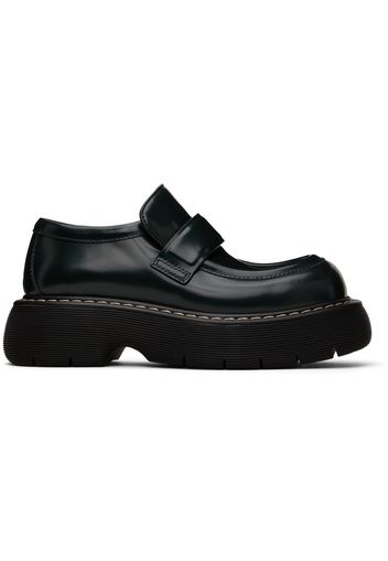 Bottega Veneta Black Swell Loafers