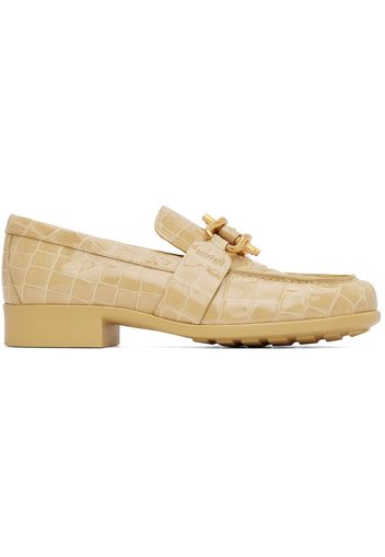 Bottega Veneta Beige Monsieur Loafers