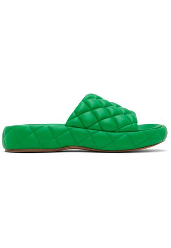 Bottega Veneta Green Padded Sandals