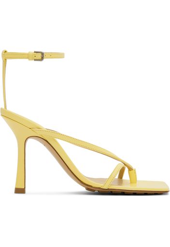 Bottega Veneta Yellow Stretch Sandals