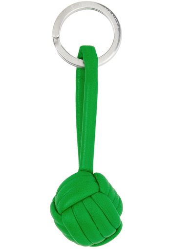 Bottega Veneta Green Charm Keychain