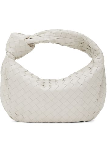 Bottega Veneta White Teen Jodie Bag