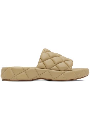 Bottega Veneta Beige Padded Sandals