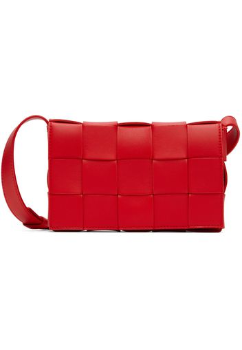 Bottega Veneta Red Small Cassette Bag