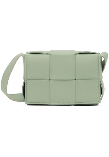 Bottega Veneta Green Mini Cassette Shoulder Bag