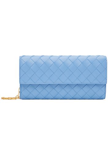 Bottega Veneta Blue Chain Wallet