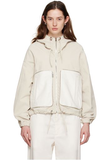 Bottega Veneta Beige Paneled Jacket