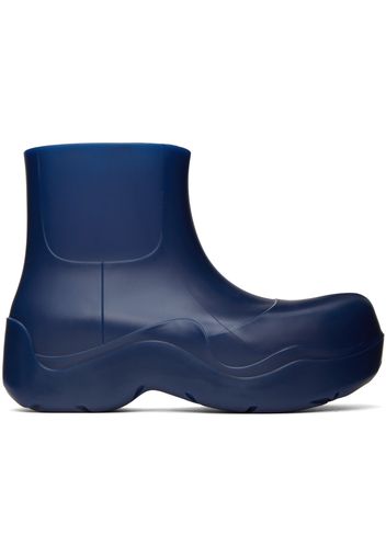 Bottega Veneta Blue Puddle Boots