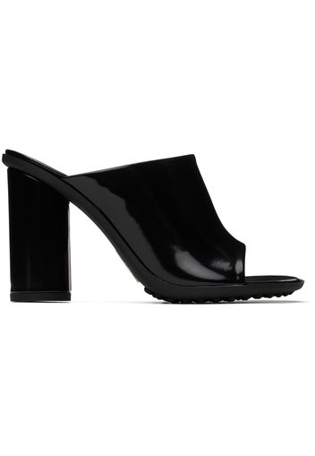 Bottega Veneta Black Atomic Heeled Sandals