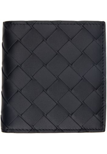 Bottega Veneta Black Slim Bi-Fold Wallet