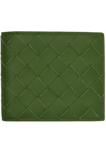 Bottega Veneta Green Bifold Wallet