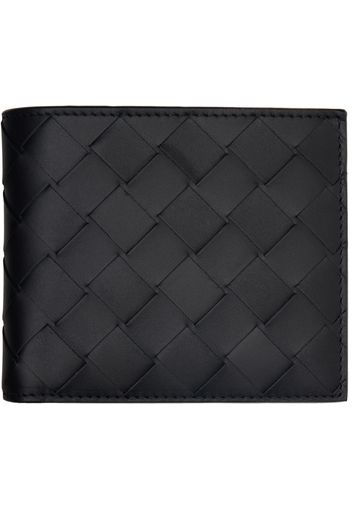 Bottega Veneta Black Bi-Fold Wallet