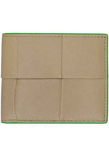 Bottega Veneta Taupe Bifold Wallet