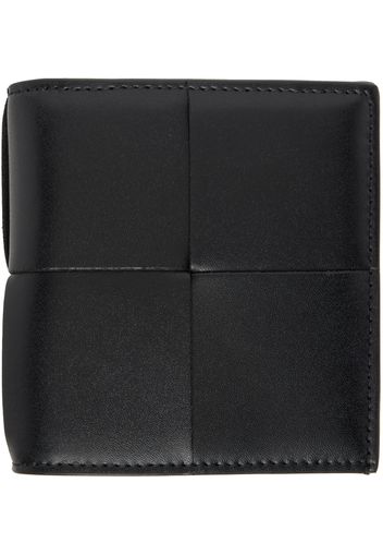 Bottega Veneta Black Slim Bifold Wallet