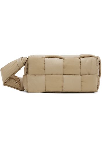 Bottega Veneta Beige Padded Tech Cassette Bag