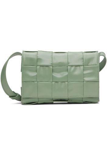 Bottega Veneta Green Small Cassette Messenger Bag