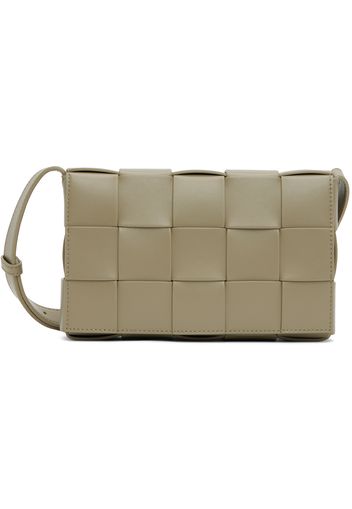 Bottega Veneta Taupe Medium Cassette Bag