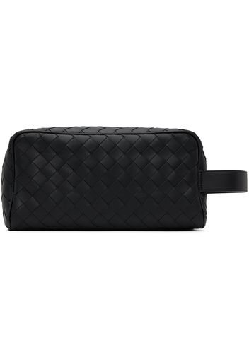 Bottega Veneta Black Travel Pouch