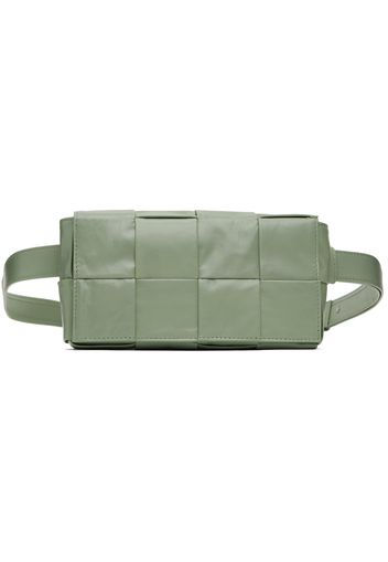 Bottega Veneta Green Mini Cassette Belt Bag