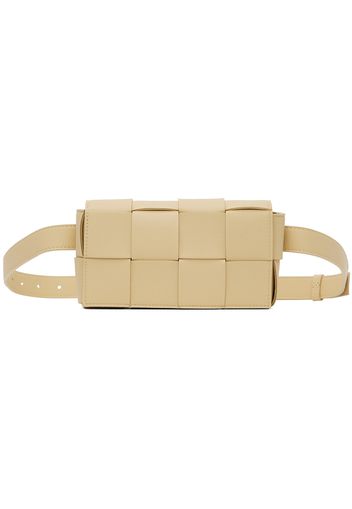 Bottega Veneta Beige Cassette Belt Bag