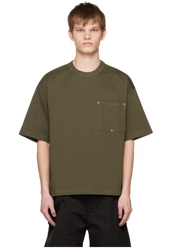 Bottega Veneta Khaki Relaxed-Fit T-Shirt