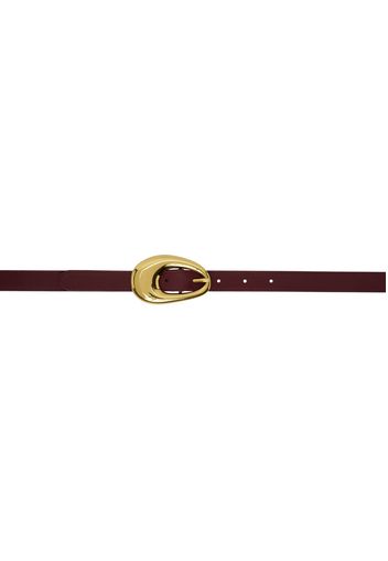 Bottega Veneta Burgundy Drop Belt