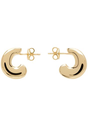 Bottega Veneta Gold Hoop Earrings