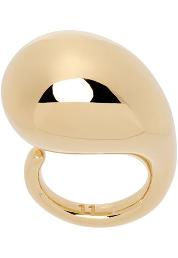 Bottega Veneta Gold Drop Ring