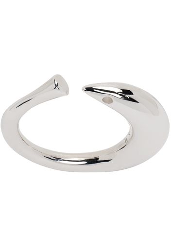 Bottega Veneta Silver Open Band Ring