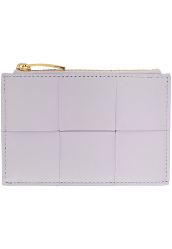 Bottega Veneta Purple Cassette Card Holder