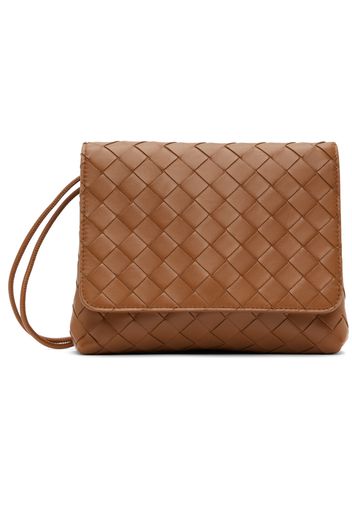 Bottega Veneta Brown Mini Intrecciato Bag