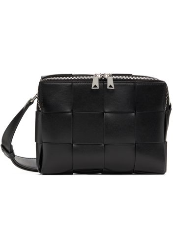 Bottega Veneta Black Cassette Camera Bag