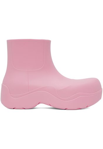 Bottega Veneta Pink Puddle Boots