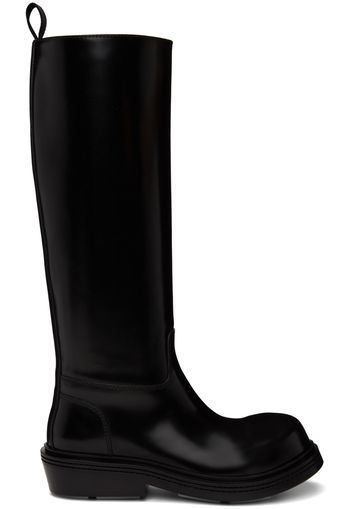 Bottega Veneta Black Fireman Boots