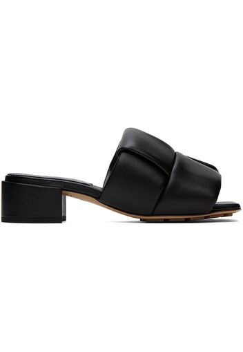 Bottega Veneta Black Patch Mules