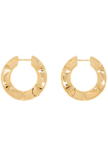 Bottega Veneta Gold Hoop Earrings