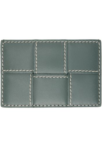 Bottega Veneta Gray Cassette Credit Card Holder