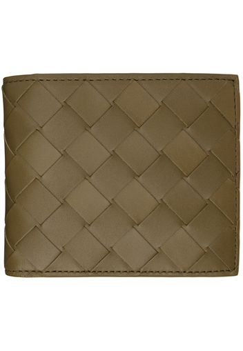 Bottega Veneta Khaki Intrecciato Wallet