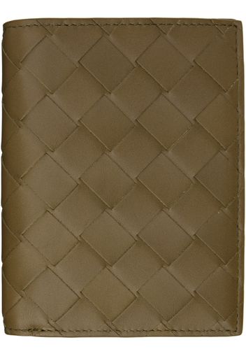 Bottega Veneta Green Bifold Wallet