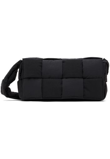 Bottega Veneta Black Padded Cassette Messenger Bag