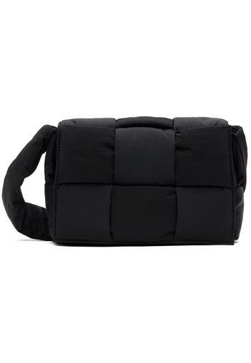 Bottega Veneta Black Padded Cassette Messenger Bag