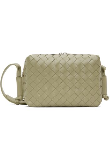 Bottega Veneta Khaki Small Loop Messenger Bag