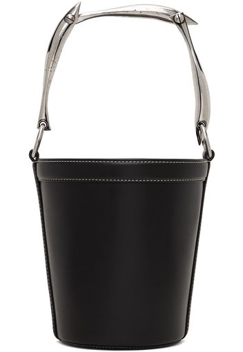 Bottega Veneta Black Sardine Bucket Bag